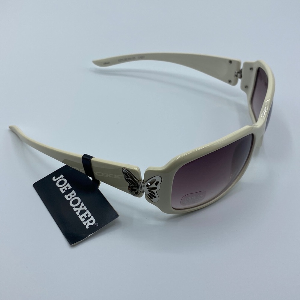 Joe Boxer Women's Butterfly Embellished Fashion Sunglasses NWT